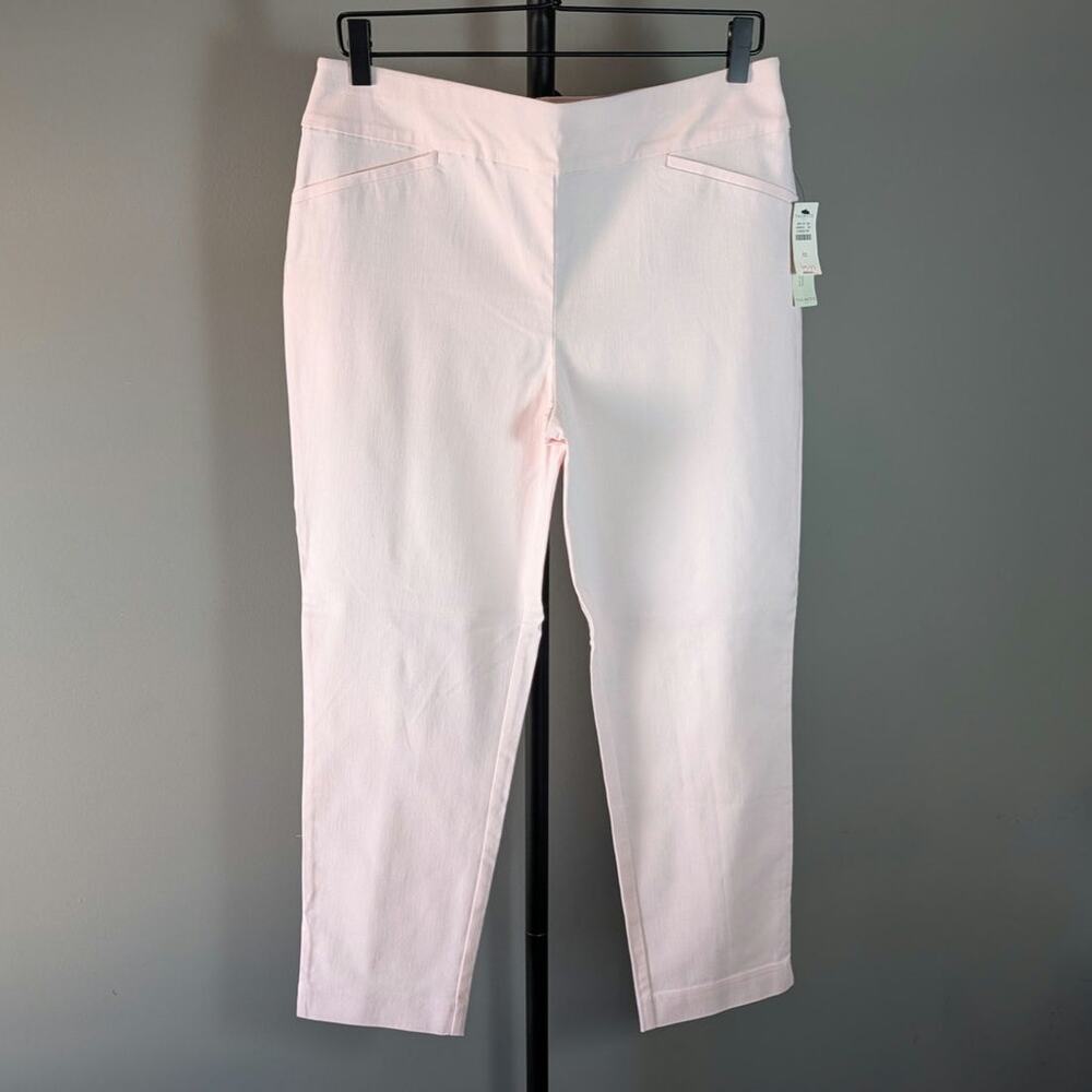 NWT Talbots Light Pink Cropped Dress Pants Size 10